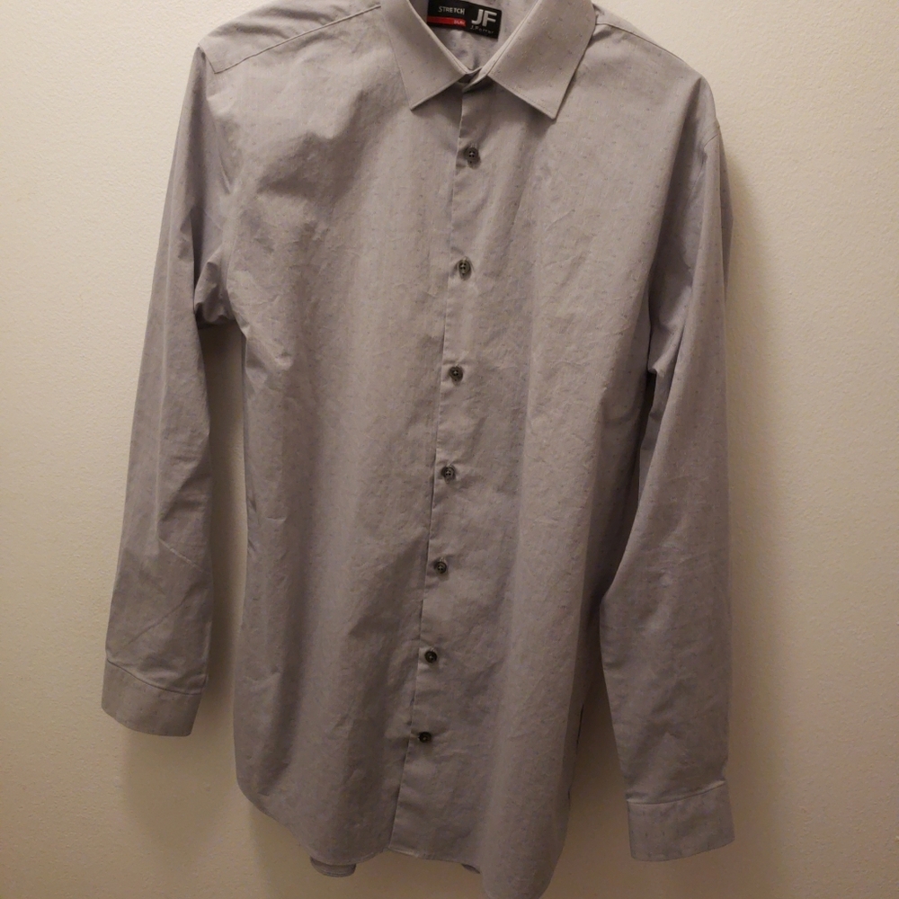 J. Ferrar JF Stretch Slim Gray 15-15 1/2